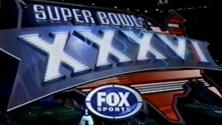 Patriots SUPERBOWL XXXVI, XXXVIII, XXXIX and XLIX Game Opening (Intro) on FOX, CBS and NBC