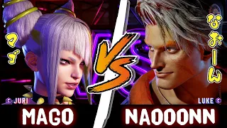 【SF6】✌️ Mago (Juri) vs Naooonn (Luke) ✌️ - Street fighter 6