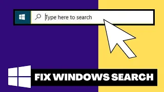 Windows Search not working Windows 10 - Quick FIX