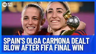 Spain Wins FIFA Women's World Cup Final With Olga Carmona Goal | 10 News First