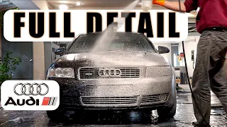 Detailing A 25 year OLD Audi A4 Quattro - Auto Detailing