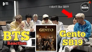 BTS REACTION TO SB19 GENTO TikTok videos