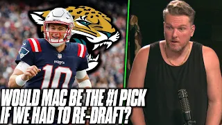 Would Mac Jones Be The #1 Pick If We Redid The 2021 NFL Draft | Pat McAfee Reacts