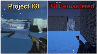 Project IGI vs IGI Remastered | (2022) IGI Origins