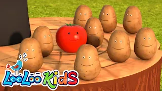 One Potato, Two Potatoes + Incy Wincy Spider - Kids Songs and Nursery Rhymes LooLoo Kids