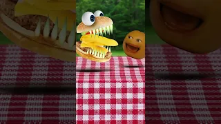 Monster Burger goes to the picnic