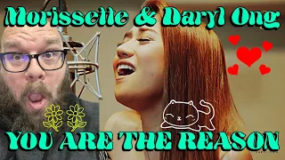 MY FIRST TIME HEARING | Morissette Amon & Daryl Ong - "You Are The Reason" | REACTION