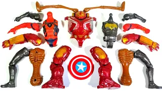 Assemble Avengers Toys ~ Spiderman, Batman, Hulk Buster, Sirenhead, Marvel Superheroes Actionfigures