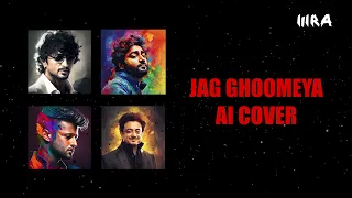 Jag Ghoomeya | Atif Aslam x Adnan Sami x Arijit Singh x Sonu Nigam | AI Cover | Rahat Fateh Ali Khan