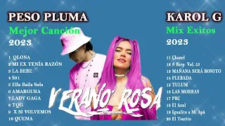 Karol G - Peso Pluma Mix 2023 Éxitos❤️Las Mejores Canciones de Karol G - Peso Pluma❤️LO MAS NUEVO