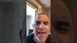 Robbie Williams  singing Tripping | Instagram Live