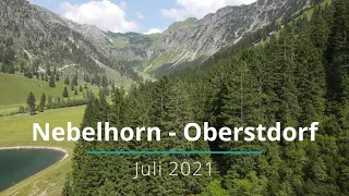 Nebelhorn - Oberstdorf - Drohnenaufnahmen