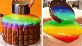 Most Beautiful Homemade Cake Decorating Ideas For Party | So Yummy Chocolate Cake Recipe