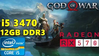 God of War - on Core i5 3470 + RX 570 - Benchmark Test - Soul Z Gaming