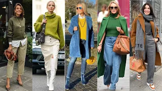 Winter Casual Outfits Women For Over 60 | Minimalist Winter Wardrobe Fashion 2023-2024 | Winter