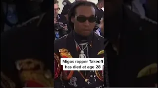 migos rapper takeoff dead at 28 shot in houston more detail #shorts