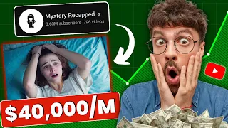 How I Built a $40,000 Faceless YouTube Automation Movie explanation Channel with AI🤑