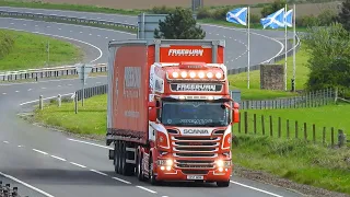 Truck Spotting on the A1 Scotland | #50 - English Border