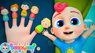 Finger Family (Learn Colors Version) +MORE | Bubbleee Nursery Rhymes and Kids Songs