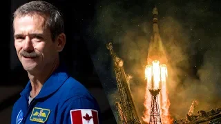 Astronaut Chris Hadfield explains the Soyuz space launch