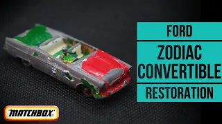 MATCHBOX restoration: 39A Ford Zodiac Convertible