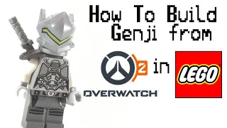 How To Build Genji from Overwatch 2 in LEGO!