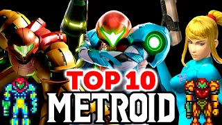 Top 10 Metroid Games with Metroid Dread!