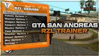 [PC] GTA: SAN ANDREAS "RZL-TRAINER" (EDIT STATS, MISSION SELECT, GIVE MONEY & MORE) +DOWNLOAD