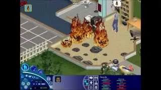 The Sims 1-  Killing the Tragic Clown