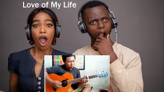 OUR FIRST TIME HEARING QUEEN - Love of My Life (guitar solo cover) Alip ba ta REACTION!!!😱