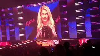 Alexa Bliss Comeback LIVE entrance WWE Elimination Chamber 2022