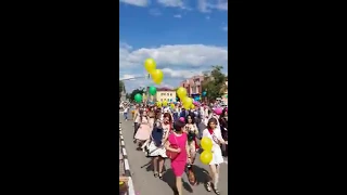 Наро Фоминск(НАРА) ПАРАД ВЫПУСКНИКОВ 2018