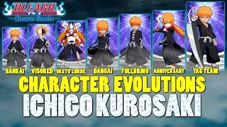 Character Evolution: Ichigo Kurosaki [Bleach Brave Souls]