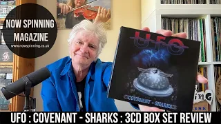 UFO : Covenant + Sharks + Live in Buffalo with Michael Schenker : 3CD Unboxing Review