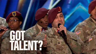 82nd Airborne Troops go for glory on America’s Got Talent