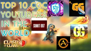 Top 10 COC youtubers in the world