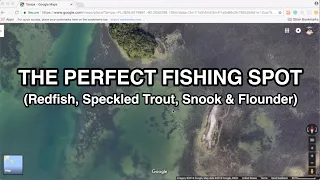 The PERFECT FISHING SPOT (For Redfish, Speckled Trout, & Flounder)