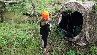 Michigan Youth Hunt! 6 Year Old Girl Takes a Doe With a .410 Shotgun!