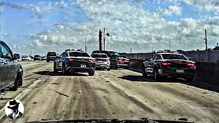 BEST OF ALL TIME! Unmarked Police Karma & Car Chase High Speed