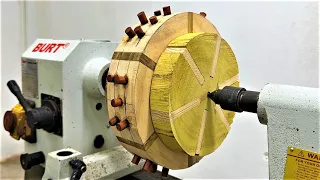 Wood Recycling Process - The Best Idea Of All Time With Unique Masterpieces Created On Wood Lathes