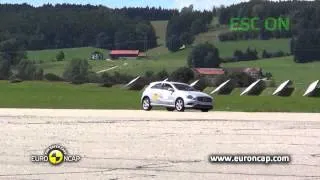 Euro NCAP | Mercedes-Benz A-Class | 2012 | ESC test