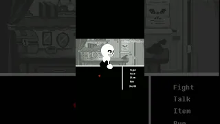 【UNDERTALE The Last 27 Hours】Shop SANS Fight (Test) #shorts