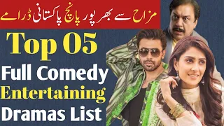 Top 5 Full Comedy & Entertaining Pakistani Dramas List