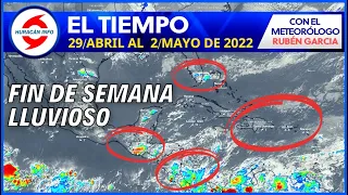 Lluvia este fin de semana para Florida, Centroamérica y sectores de Texas.