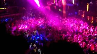 Deadmau5 set at amnesia ibiza. View from the balcony