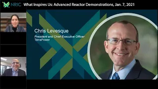 NRIC What Inspires Us: Advanced Reactor Demonstrations, January 7, 2021