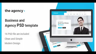 The Agency - PSD Template for Corporate Agency | Themeforest Website Templates and Themes