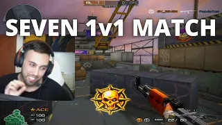 CrossFire - SEVEN 1v1 Match [VS MY EDITOR😂]