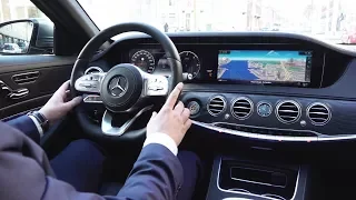 2018 Mercedes S Class - Park Itself? NEW S350 d AMG Long Review Drive Parking Assist