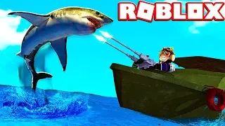 LO SQUALO MANGIA I MIEI AMICI SU ROBLOX!!!